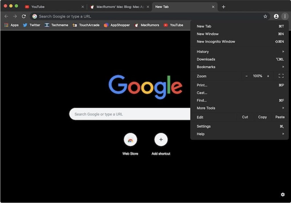 latest google chrome download for mac